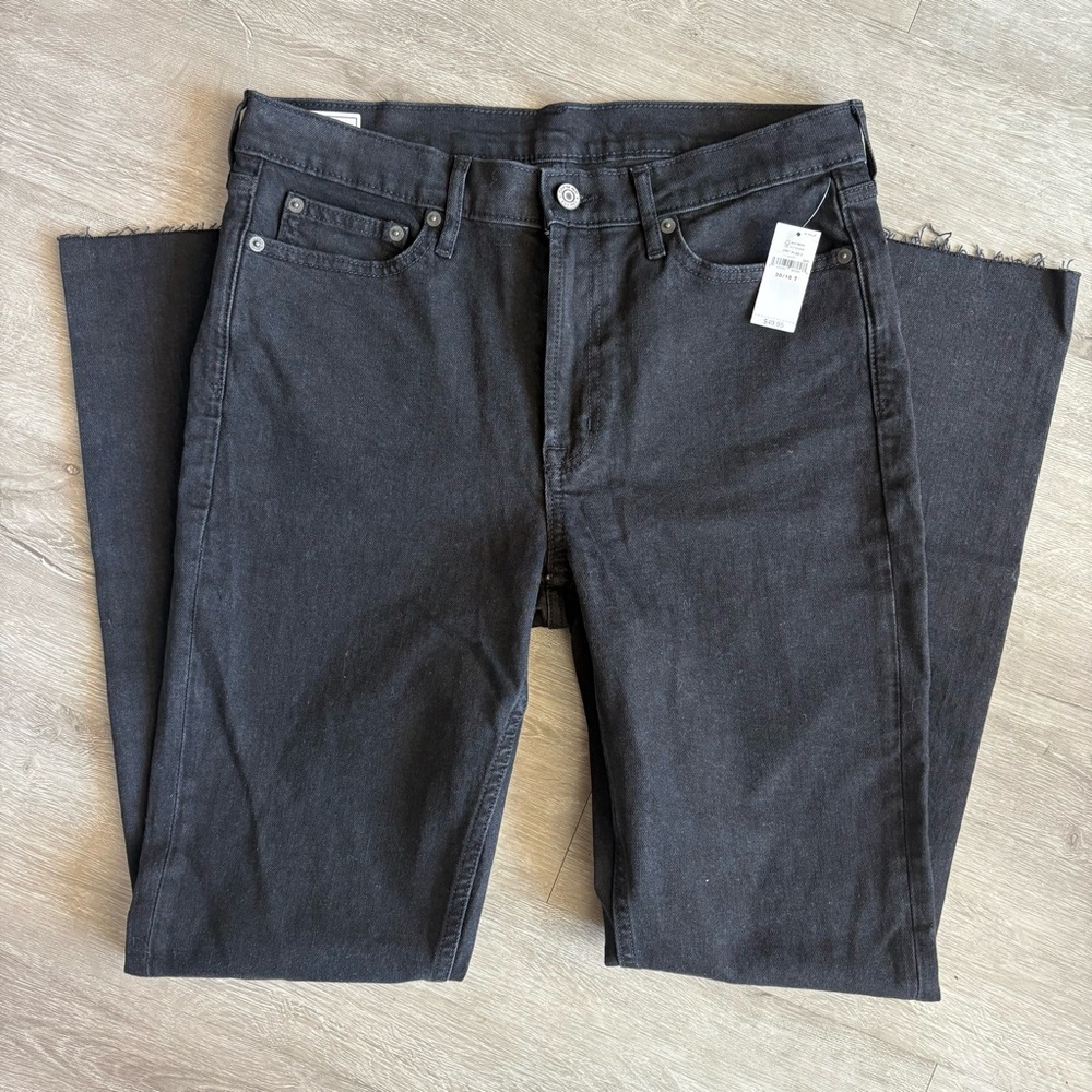 NWT GAP Vintage Slim Mid Rise Black Jeans- Size 30/10 Tall